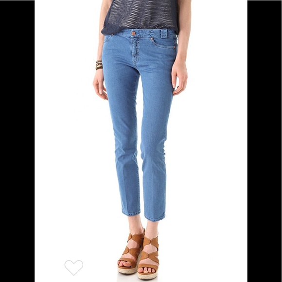 M.i.h Marrakesh Anthropology Jeans Paris Aviator Slim Leg Jeans - Picture 3 of 8